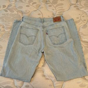Levi’s low pro straight jeans
